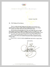 IOC Letter